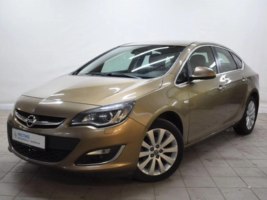 Автомобиль Opel Astra IV (J) [рестайлинг] 1.4 AT (140 л.с.) Cosmo Бежевый 2012 с пробегом 123000 км
