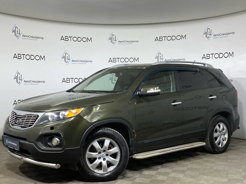 Kia Sorento II поколение 2.2d AT 4WD (197 л.с.) Premium Серый 2010 с пробегом 200 000 км