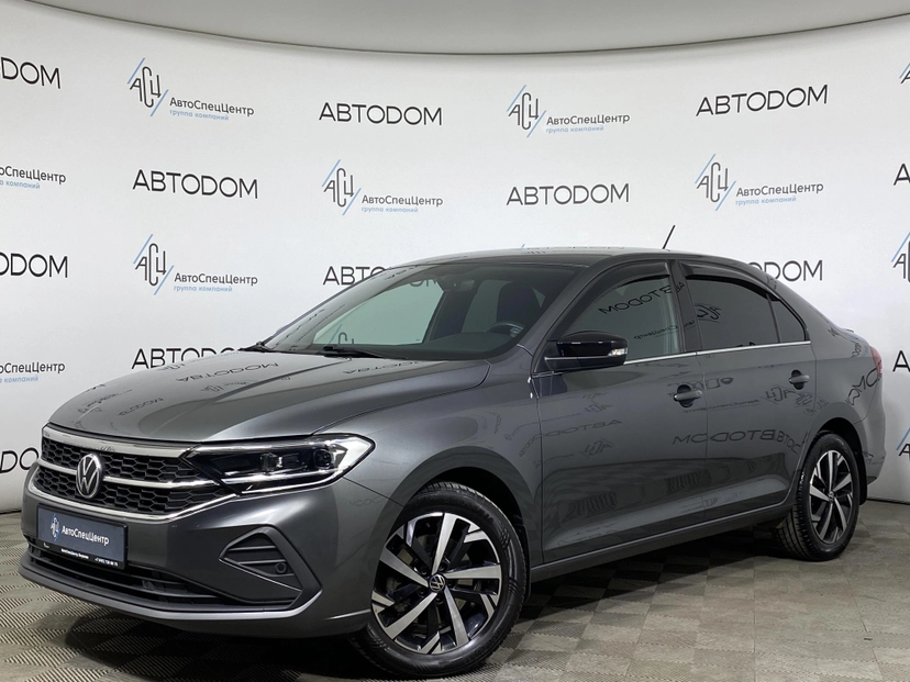 Автомобиль Volkswagen Polo VI поколение 1.4 AMT (125 л.с.) Exclusive Серый 2021 с пробегом 174 288 км