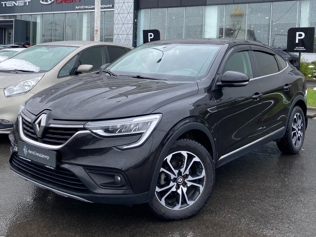 Renault Arkana I поколение 1.3 CVT 4WD (150 л.с.) Pulse Чёрный 2019 с пробегом 150 297 км