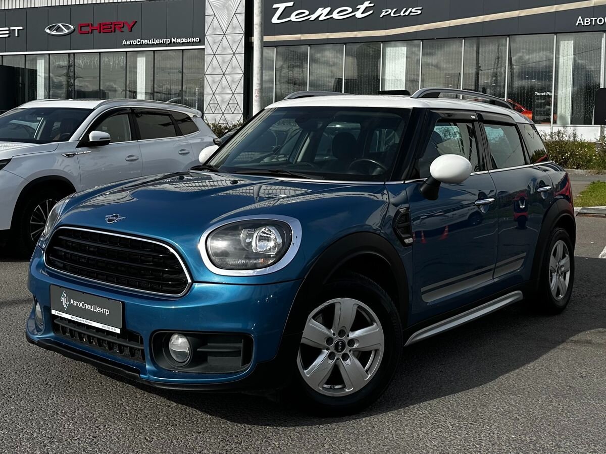 MINI Countryman II поколение (F60) Cooper 1.5 AT (136 л.с.) Cooper Голубой 2019 с пробегом 167 000 км