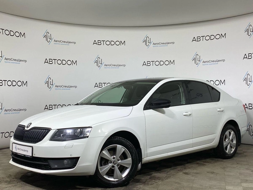 Автомобиль Skoda Octavia III поколение (A7) 1.4 MT (150 л.с.) Style Белый 2016 с пробегом 147 854 км