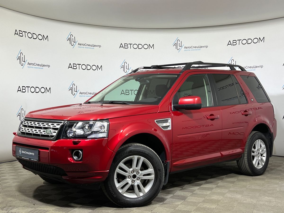 Land Rover Freelander II [2-й рестайлинг] 2.2d AT 4WD (190 л.с.) SE Красный 2014 с пробегом 154 073 км