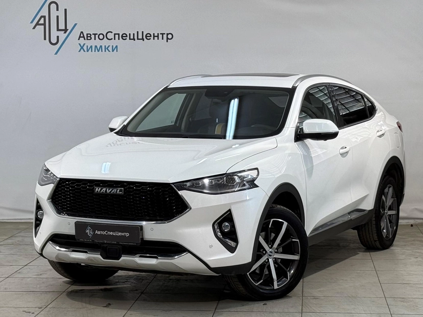 Автомобиль Haval F7x I поколение 2.0 AMT 4WD (190 л.с.) Tech Plus Белый 2019 с пробегом 106 000 км