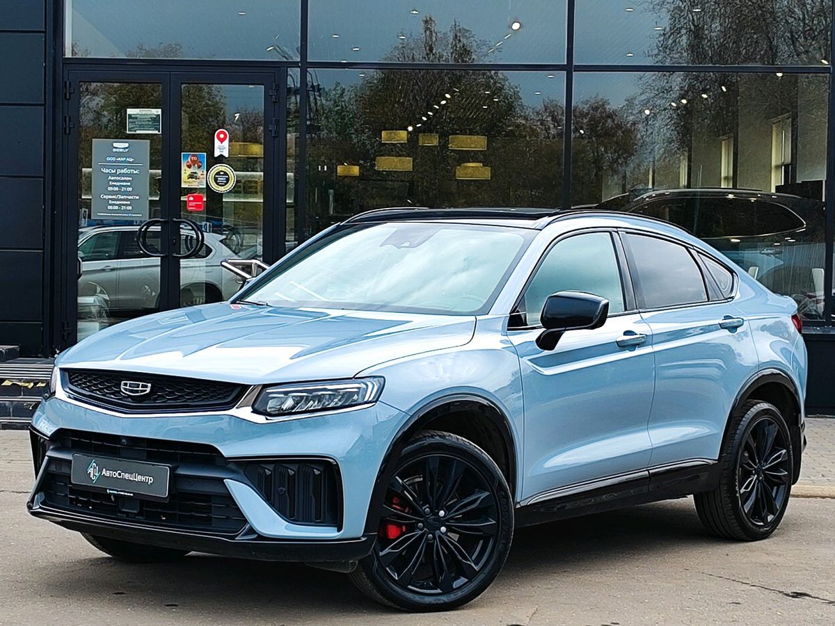 Geely Tugella I [рестайлинг] 2.0 AT 4WD (238 л.с.) Flagship Sport Серый 2023 с пробегом 77 568 км