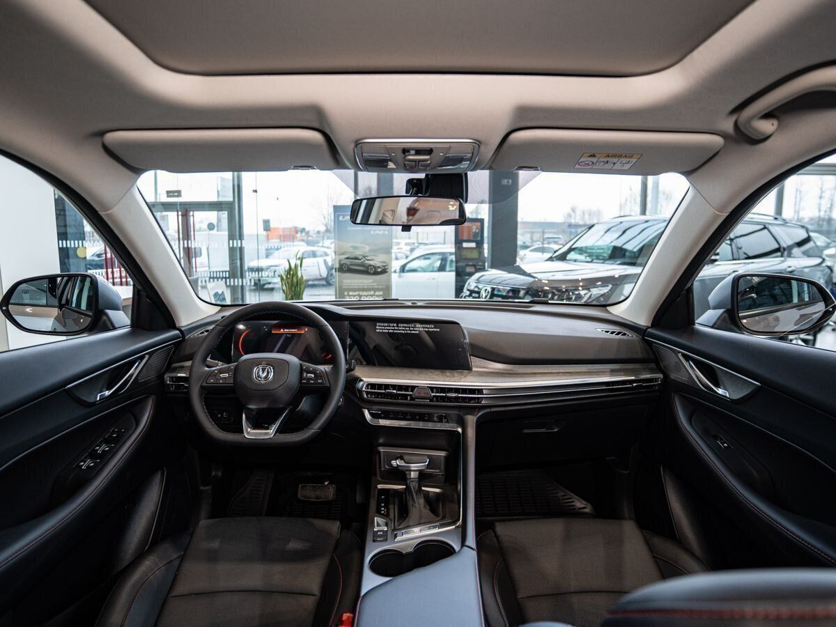 Автомобиль Changan CS35PLUS I [рестайлинг] 1.4 AMT (150 л.с.) Tech Серый 2025 новый
