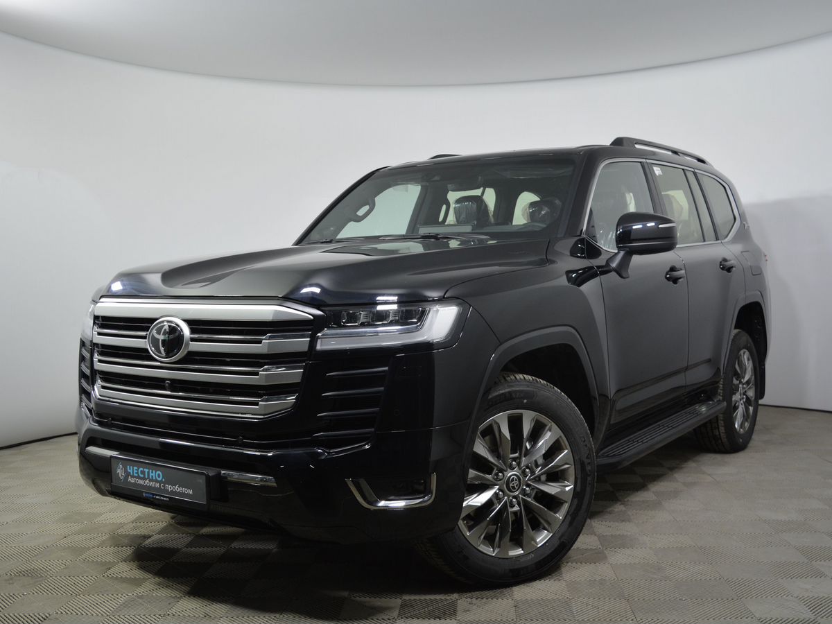 Автомобиль Toyota Land Cruiser X (J300) 3.4d AT 4WD (299 л.с.) 70th Anniversary Черный 2022 с пробегом 50 км