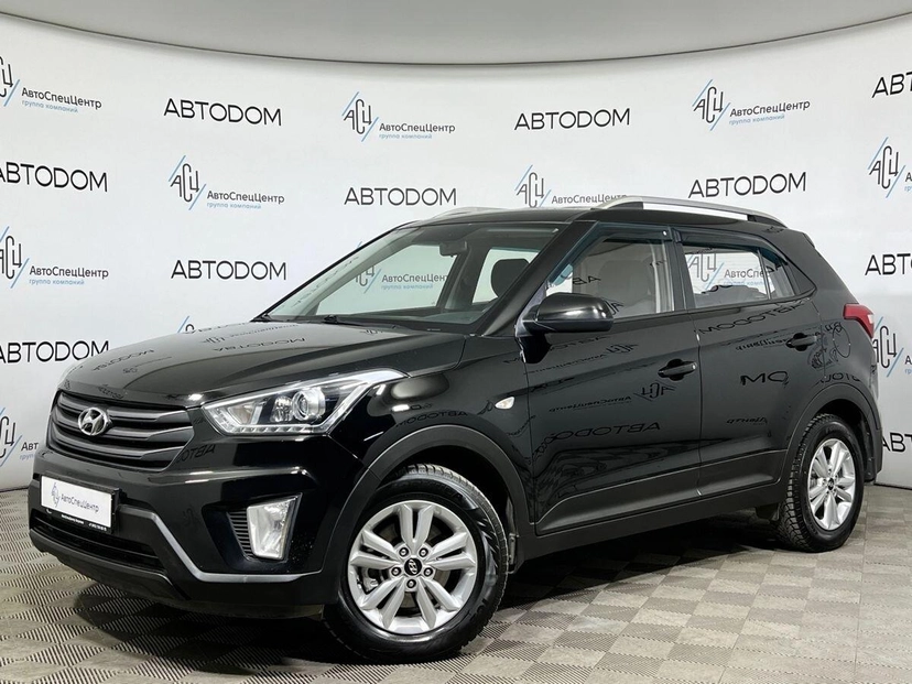 Автомобиль Hyundai Creta I поколение 2.0 AT (149 л.с.) Comfort Plus Чёрный 2018 с пробегом 227 828 км