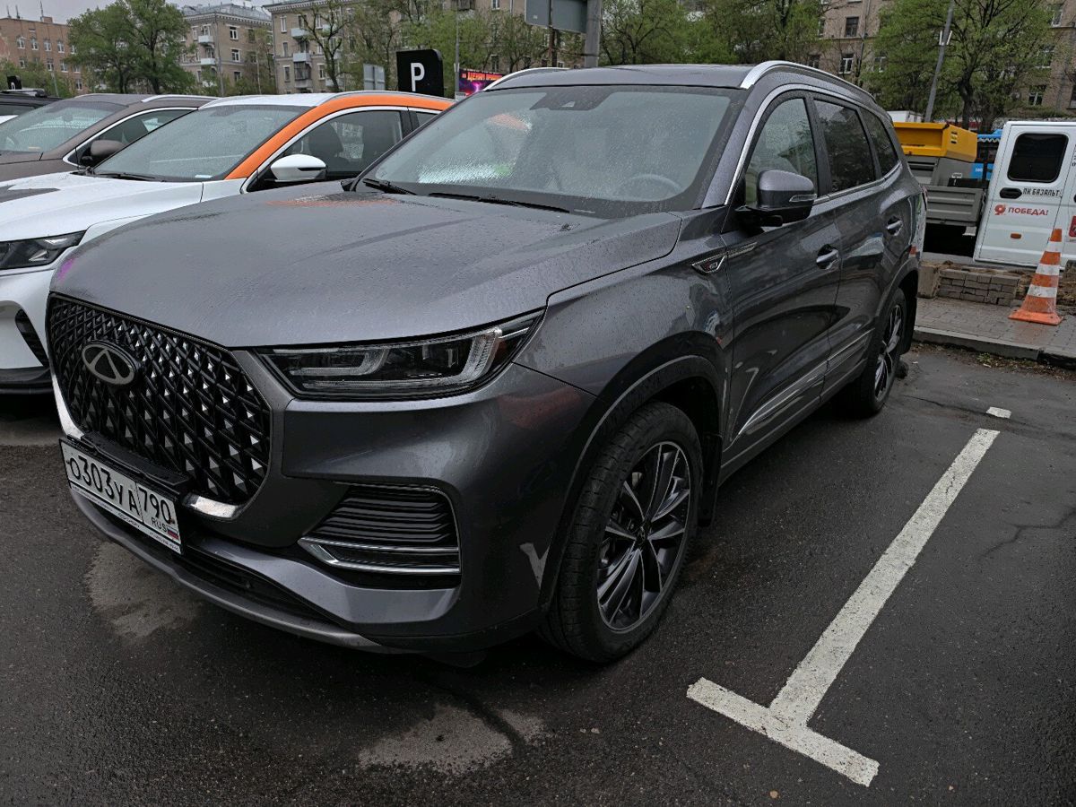 CHERY Tiggo 8 Pro Max I [рестайлинг] 2.0 AMT 4WD (197 л.с.) Ultimate Серый 2023 с пробегом 50 913 км