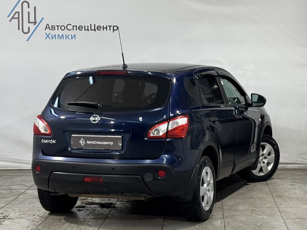 Автомобиль Nissan Qashqai I [рестайлинг] 2.0 CVT (141 л.с.) XE Синий 2012 с пробегом 250 000 км