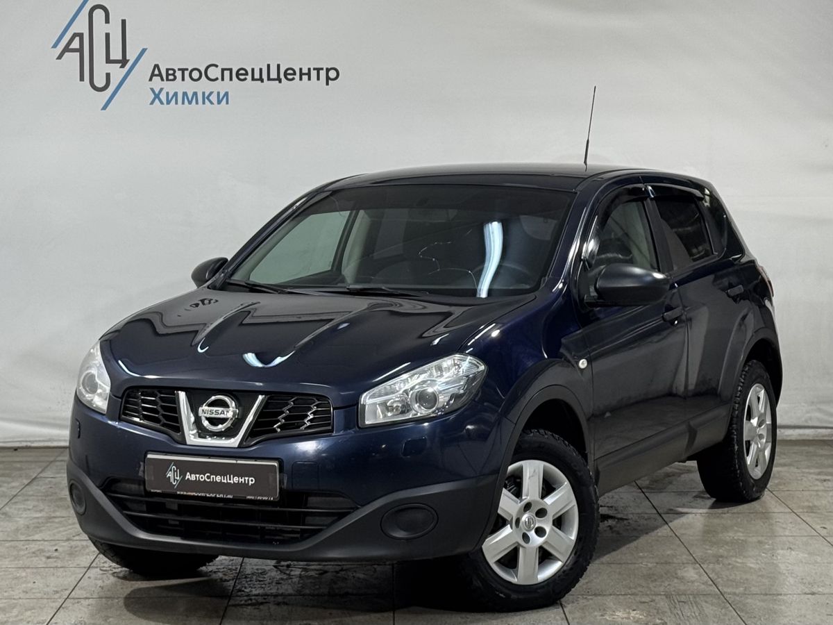 Автомобиль Nissan Qashqai I [рестайлинг] 2.0 CVT (141 л.с.) XE Синий 2012 с пробегом 250 000 км