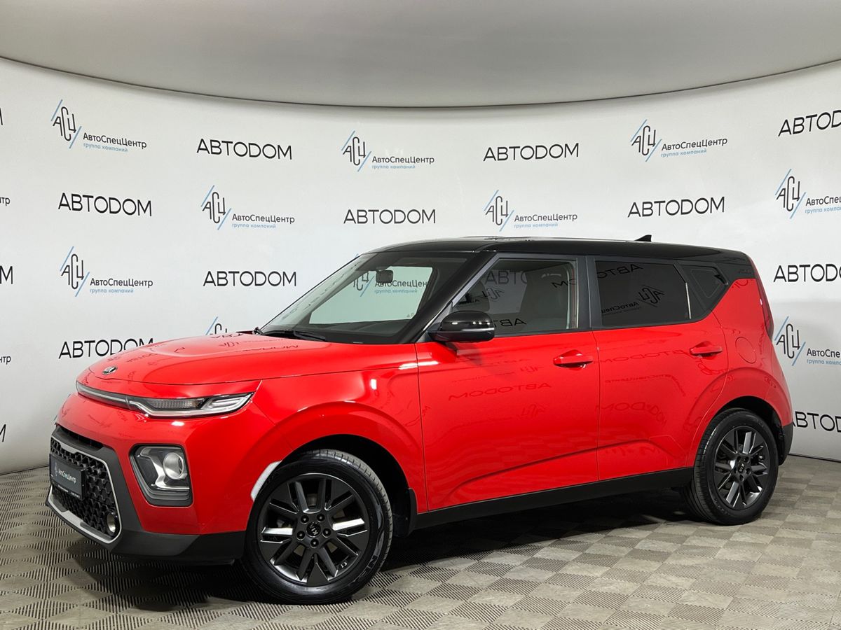 Kia Soul III поколение 1.6 AT (123 л.с.) Luxe Красный 2019 с пробегом 132 018 км