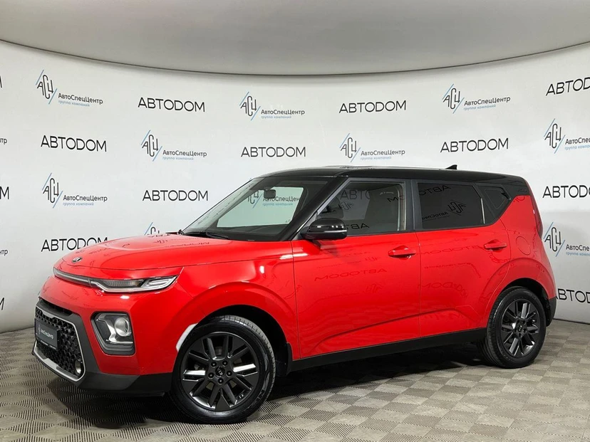 Kia Soul III поколение 1.6 AT (123 л.с.) Luxe Красный 2019 с пробегом 132 018 км