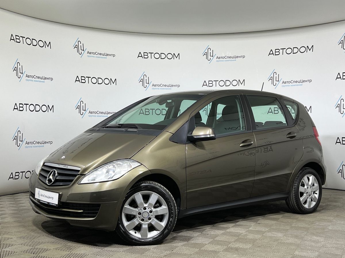 Mercedes-Benz A-Класс II (W169) [рестайлинг] 180 1.7 CVT (116 л.с.) Base Коричневый 2011 с пробегом 88 289 км