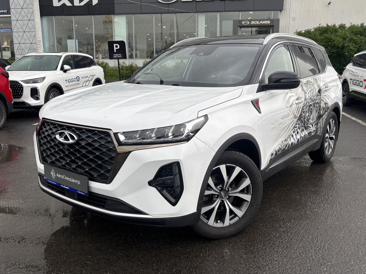 CHERY Tiggo 7 Pro Max I поколение 1.5 CVT (147 л.с.) Ultimate Белый 2023 с пробегом 46 000 км