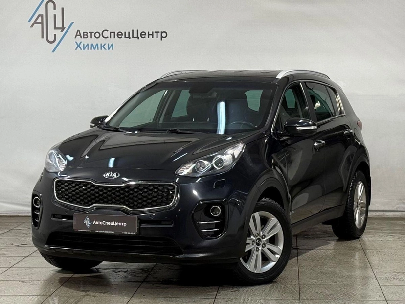 Автомобиль Kia Sportage IV поколение 2.0 AT 4WD (150 л.с.) Prestige Чёрный 2017 с пробегом 133 000 км