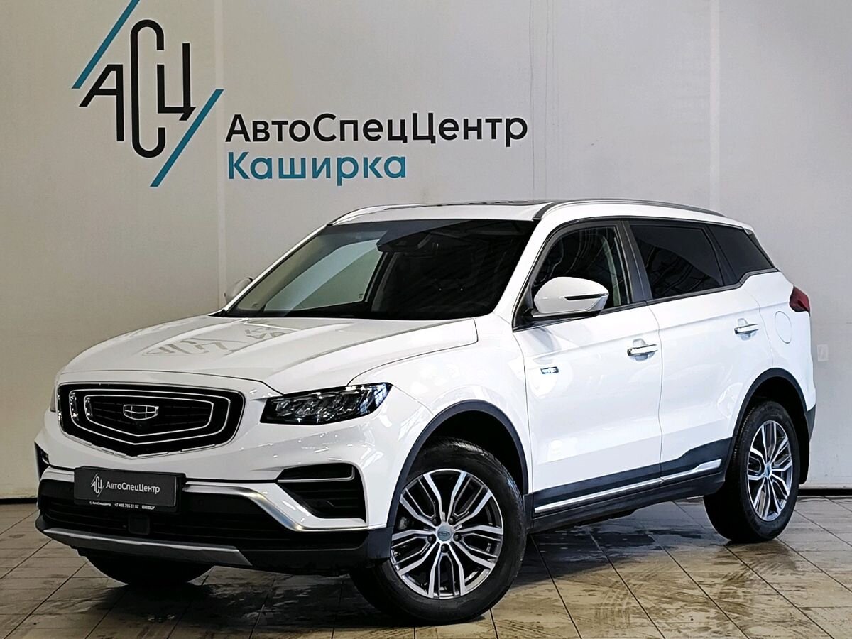 Geely Atlas Pro I поколение 1.5 AMT 4WD (177 л.с.) Flagship+ Белый 2024 с пробегом 43 239 км