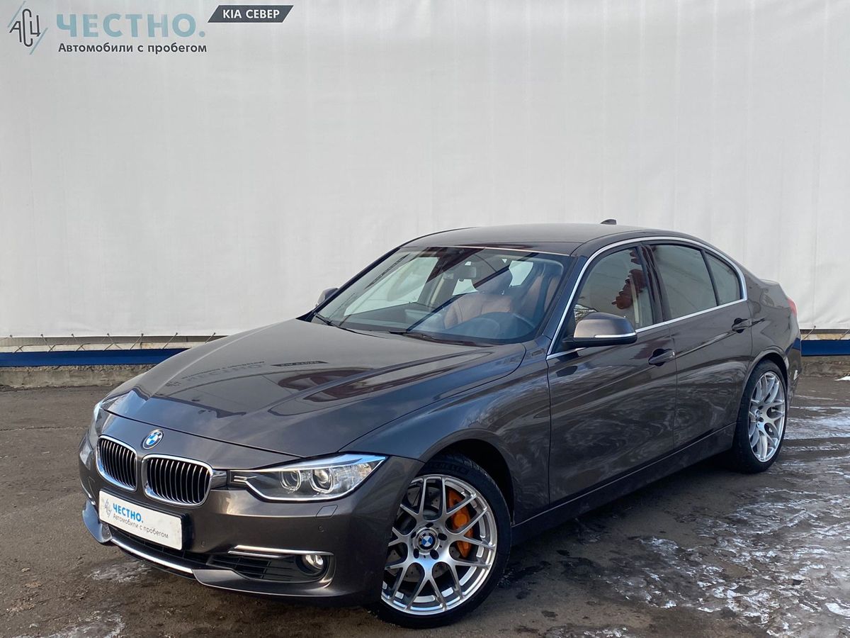 Автомобиль BMW 3 серии VI поколение (F30/F31/F34) 328 2.0 AT (245 л.с.) Base Коричневый 2012 с пробегом 103000 км