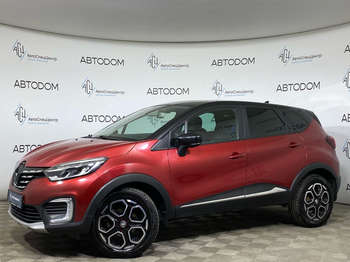 Renault Kaptur I [рестайлинг] 1.3 CVT (150 л.с.) Drive Красный 2020 с пробегом 97 925 км
