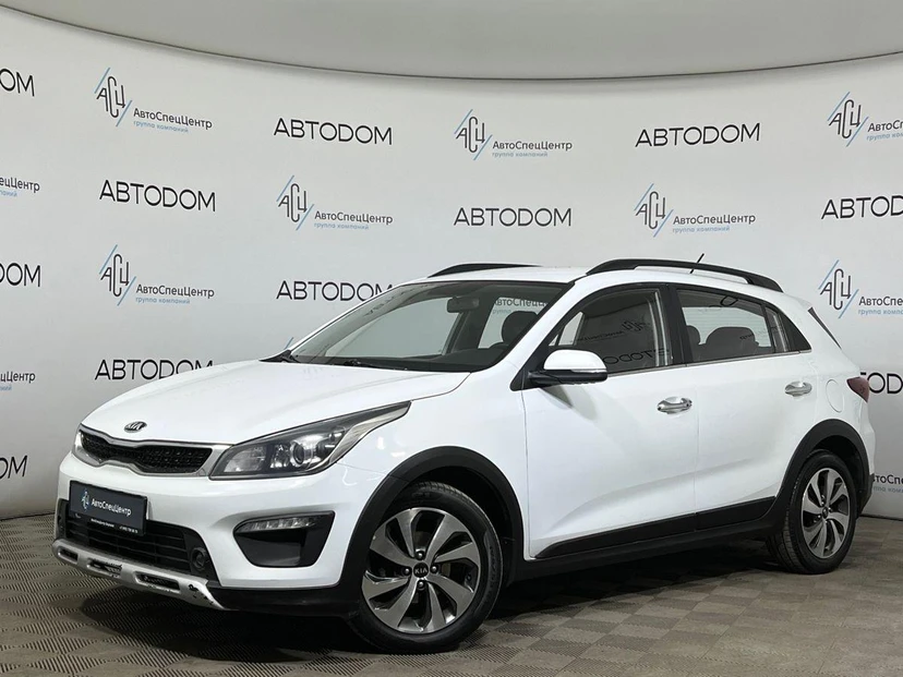 Автомобиль Kia Rio IV поколение 1.6 AT (123 л.с.) Premium Белый 2018 с пробегом 153 979 км