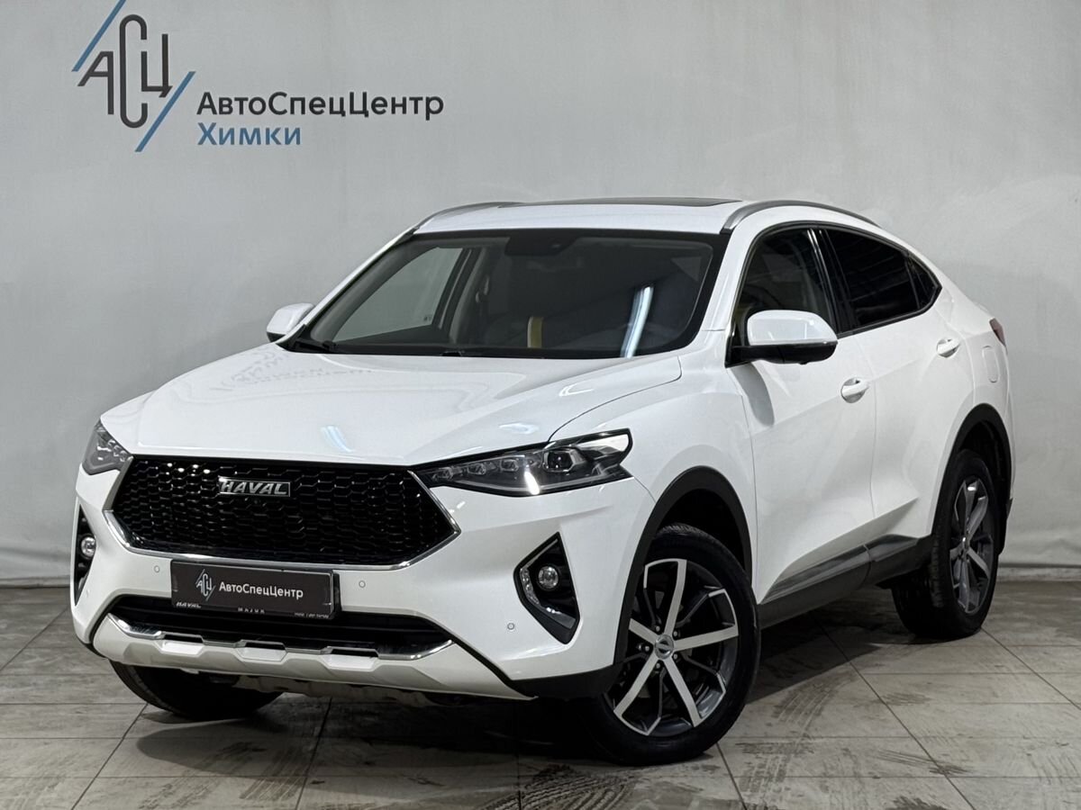 Автомобиль Haval F7x I поколение 1.5 AMT 4WD (150 л.с.) Premium Белый 2021 с пробегом 82 000 км