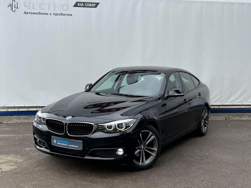 Автомобиль BMW 3 серии VI (F30/F31/F34) [рестайлинг] 318 2.0d AT (150 л.с.) Base Чёрный 2018 с пробегом 82 000 км