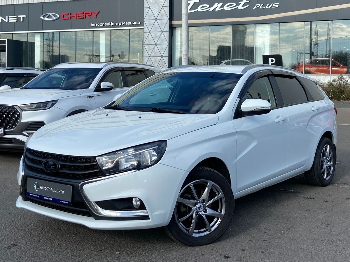Lada (ВАЗ) Vesta I поколение 1.8 MT (122 л.с.) Comfort Image Белый 2019 с пробегом 104 000 км