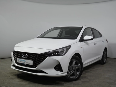 Автомобиль Hyundai Solaris II [рестайлинг] 1.6 AT (123 л.с.) Elegance + Prestige + Safety Белый 2021 с пробегом 1810 км