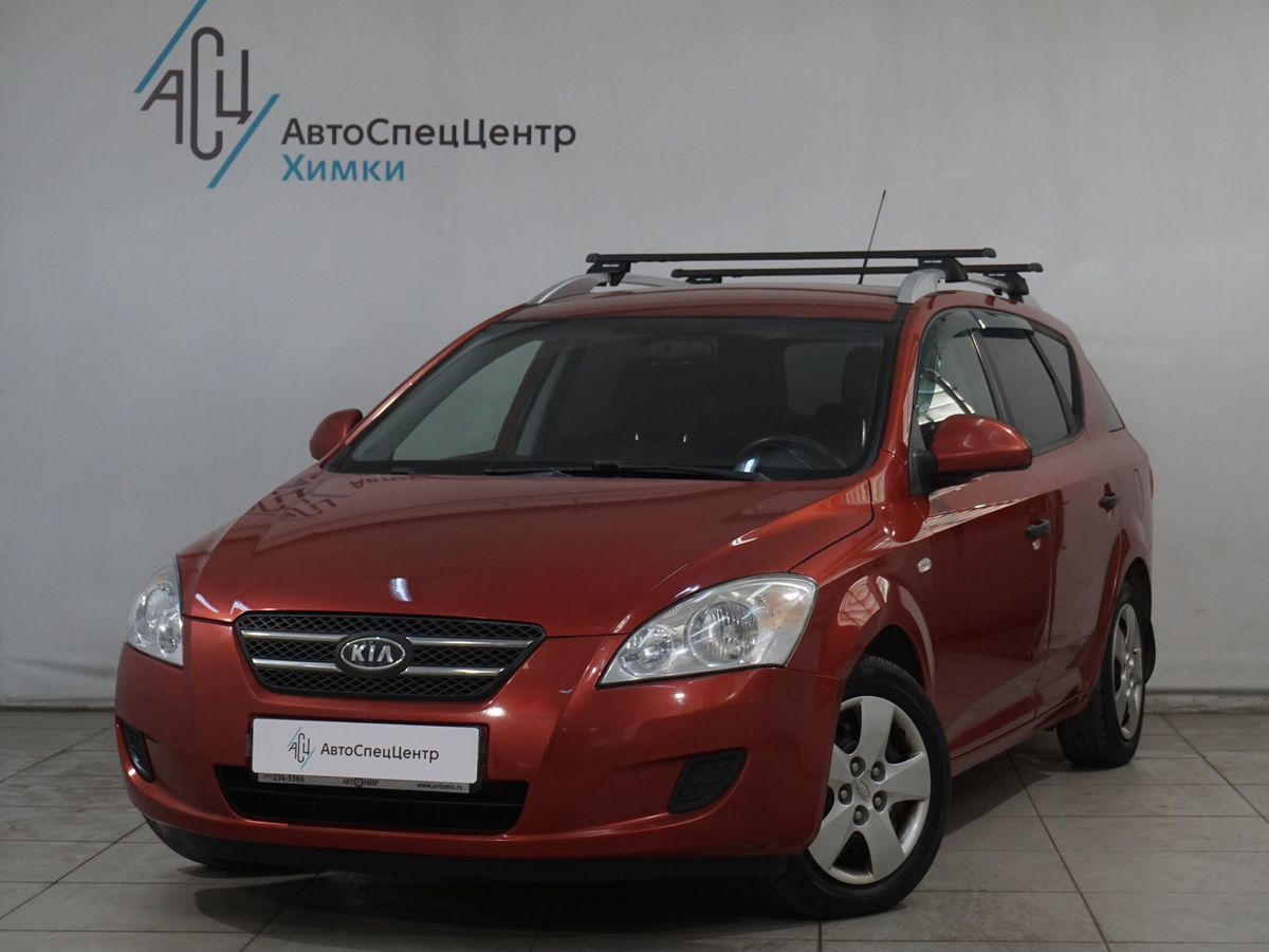 Kia Ceed I поколение 1.6 AT (122 л.с.) Comfort Красный 2009 с пробегом 108 000 км