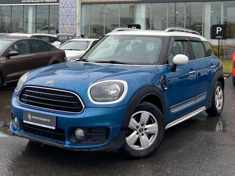 MINI Countryman II поколение (F60) Cooper 1.5 AT (136 л.с.) Cooper Голубой 2019 с пробегом 167 000 км