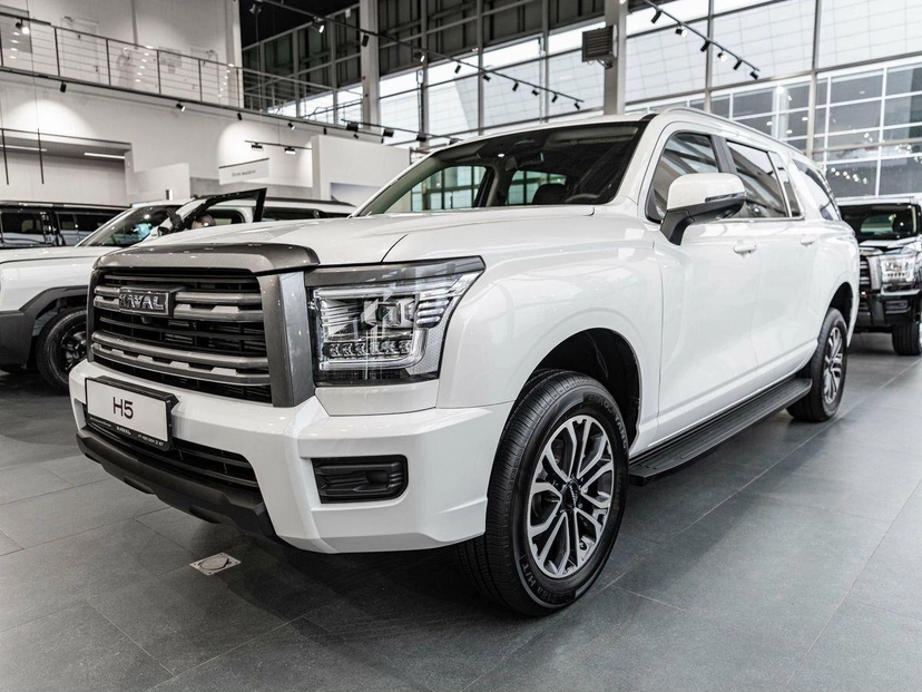 Автомобиль Haval H5 II поколение 2.0d AT 4WD (150 л.с.) Premium Белый 2024 новый