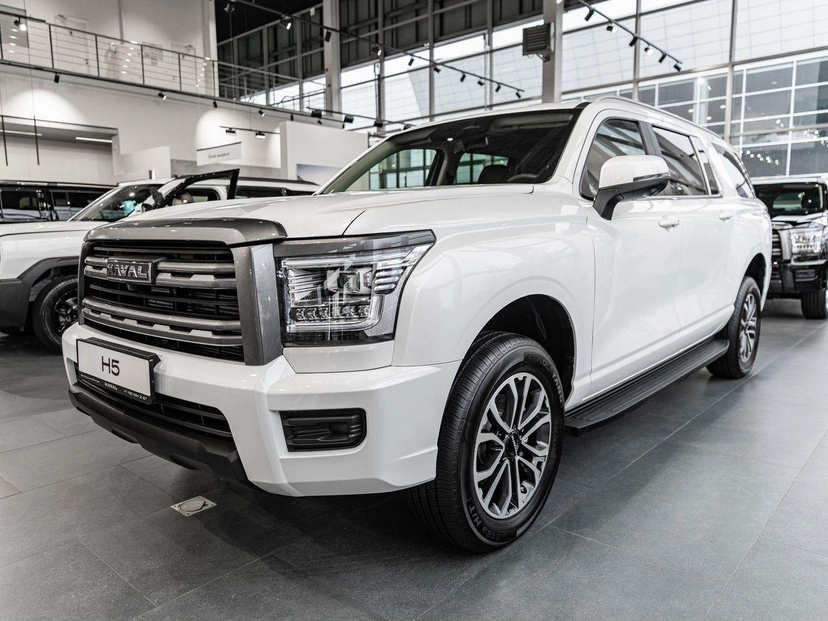 Автомобиль Haval H5 II поколение 2.0d AT 4WD (150 л.с.) Premium Белый 2024 новый