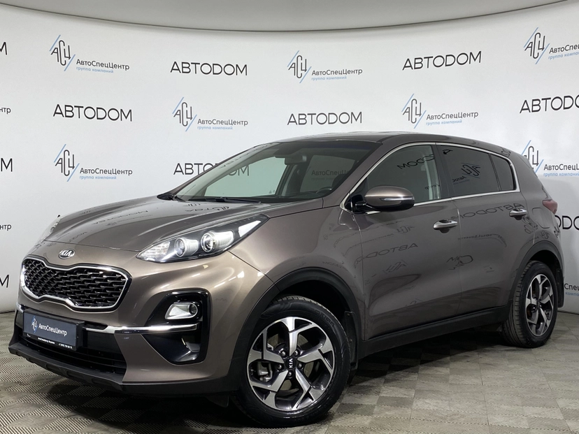 Автомобиль Kia Sportage IV поколение 2.0 AT (150 л.с.) Prestige Коричневый 2018 с пробегом 173 502 км