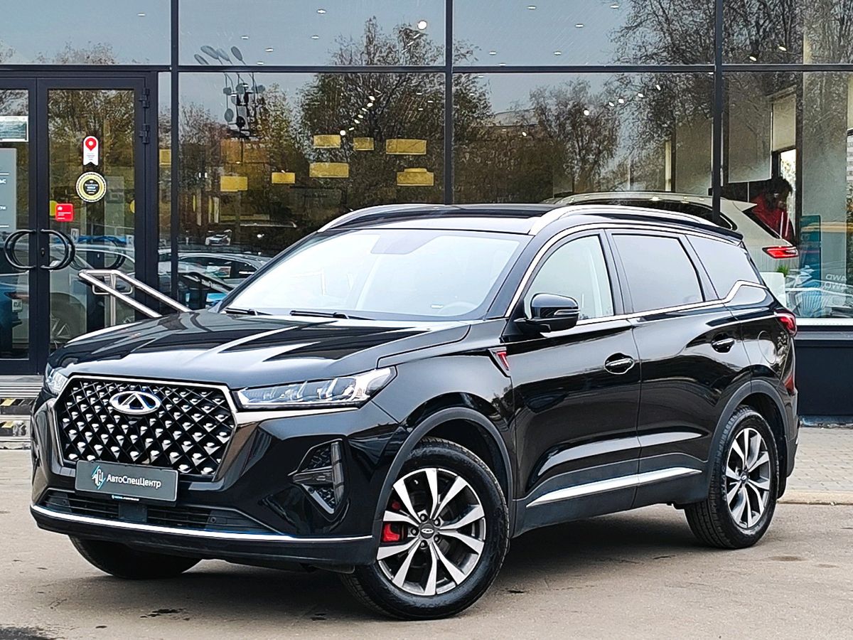 CHERY Tiggo 7 Pro Max I поколение 1.6 AMT (150 л.с.) Elite Чёрный 2024 с пробегом 12 813 км