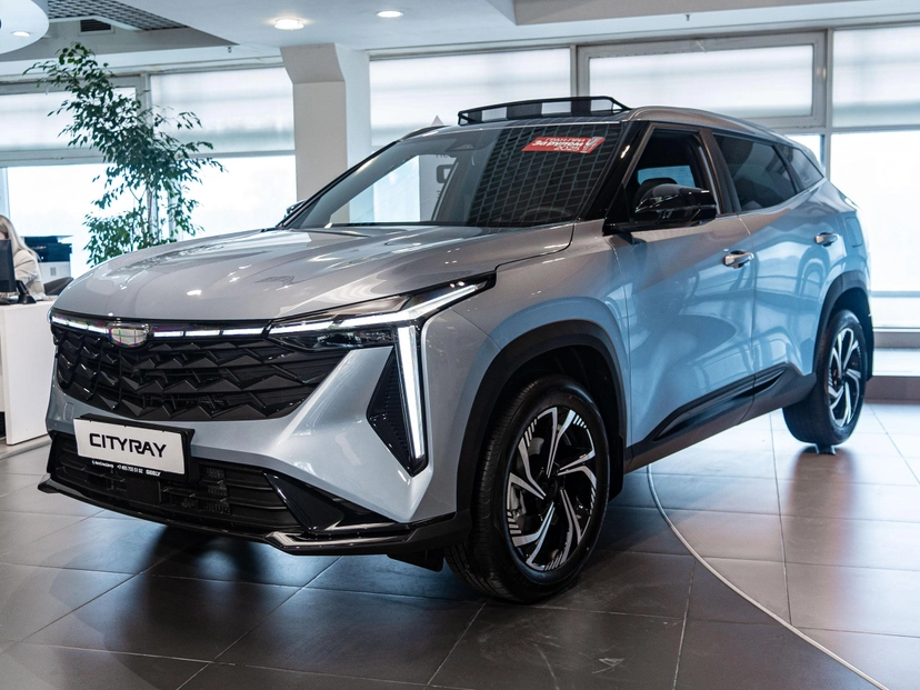 Автомобиль Geely Cityray I поколение 1.5 AMT (147 л.с.) Comfort Голубой 2025 новый