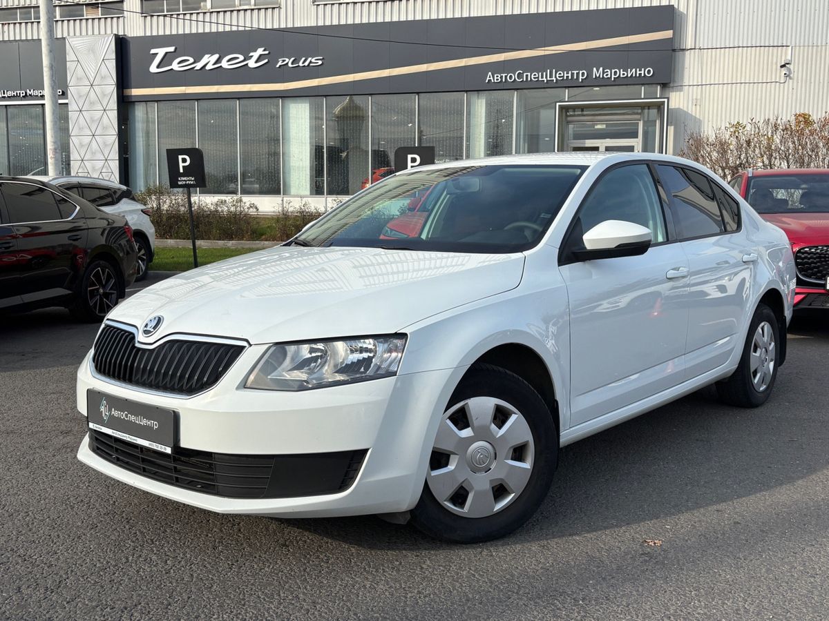 Skoda Octavia III поколение (A7) 1.6 AT (110 л.с.) Active Белый 2016 с пробегом 94 304 км