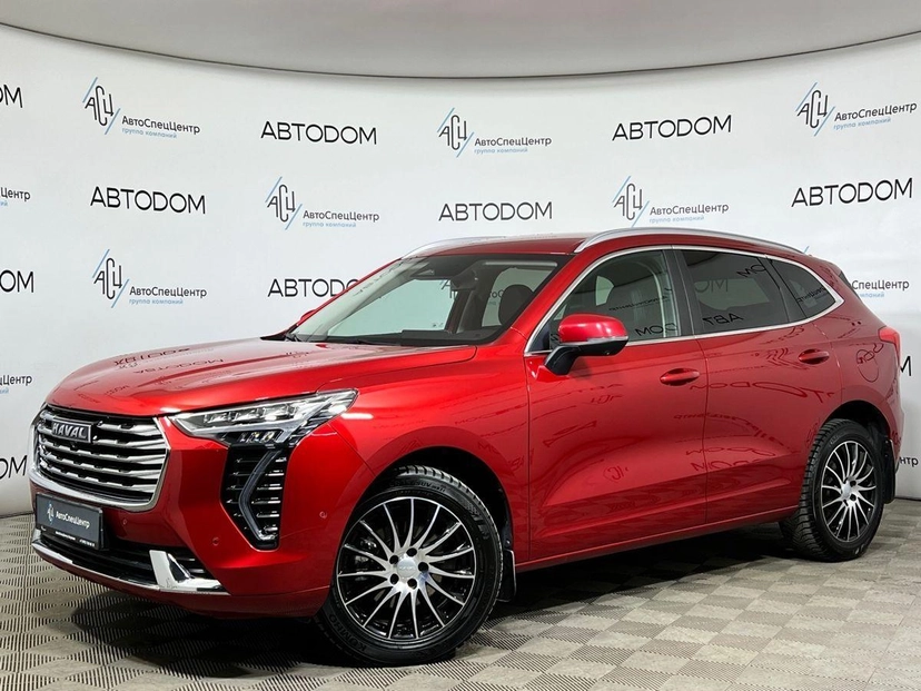 Автомобиль Haval Jolion I поколение 1.5 AMT (143 л.с.) Premium Красный 2023 с пробегом 58 585 км
