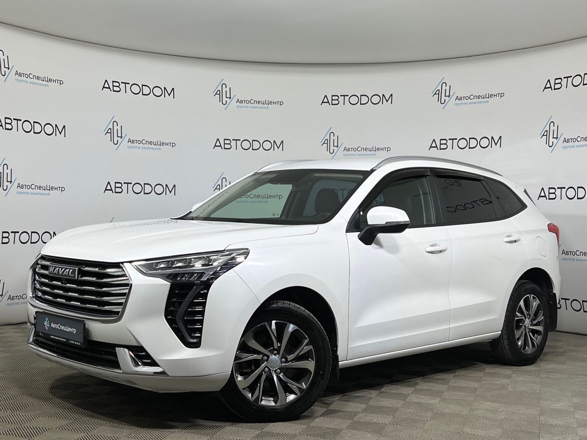 Автомобиль Haval Jolion I поколение 1.5 AMT (143 л.с.) Elite Белый 2023 с пробегом 37 758 км