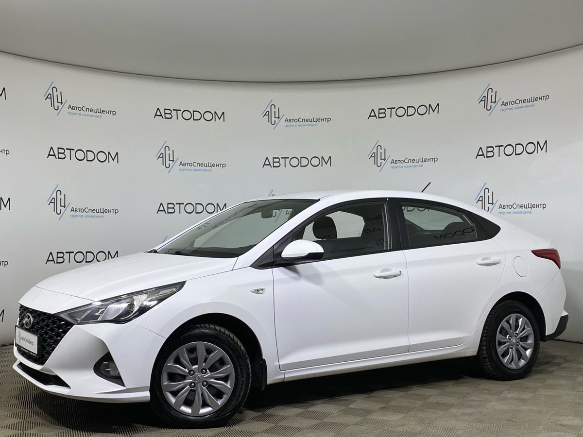 Hyundai Solaris II [рестайлинг] 1.6 AT (123 л.с.) Active Plus Белый 2022 с пробегом 87 777 км