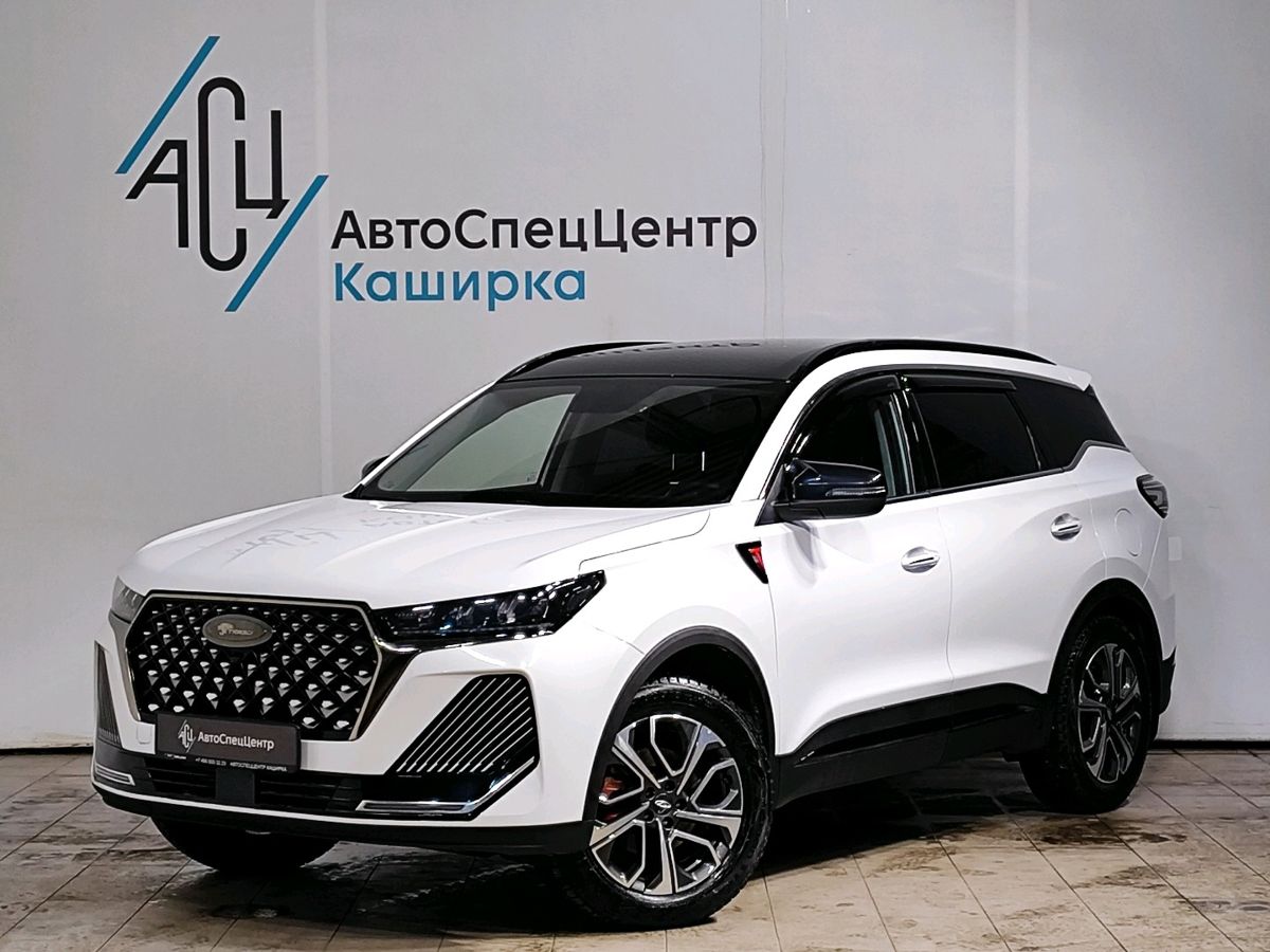 Автомобиль CHERY Tiggo 7 Pro Max I поколение 1.6 AMT (150 л.с.) Prestige Белый 2024 с пробегом 51 380 км