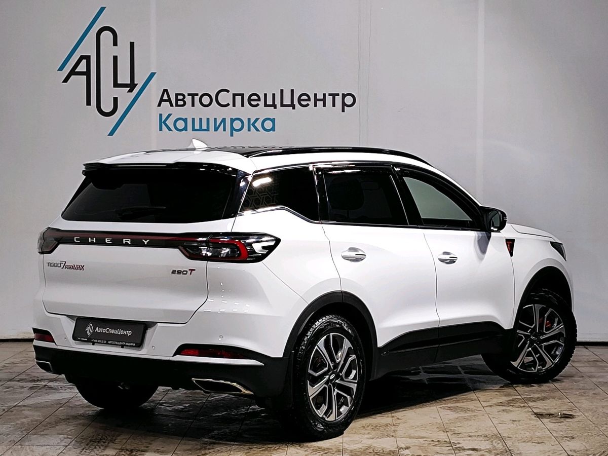 Автомобиль CHERY Tiggo 7 Pro Max I поколение 1.6 AMT (150 л.с.) Prestige Белый 2024 с пробегом 51 380 км