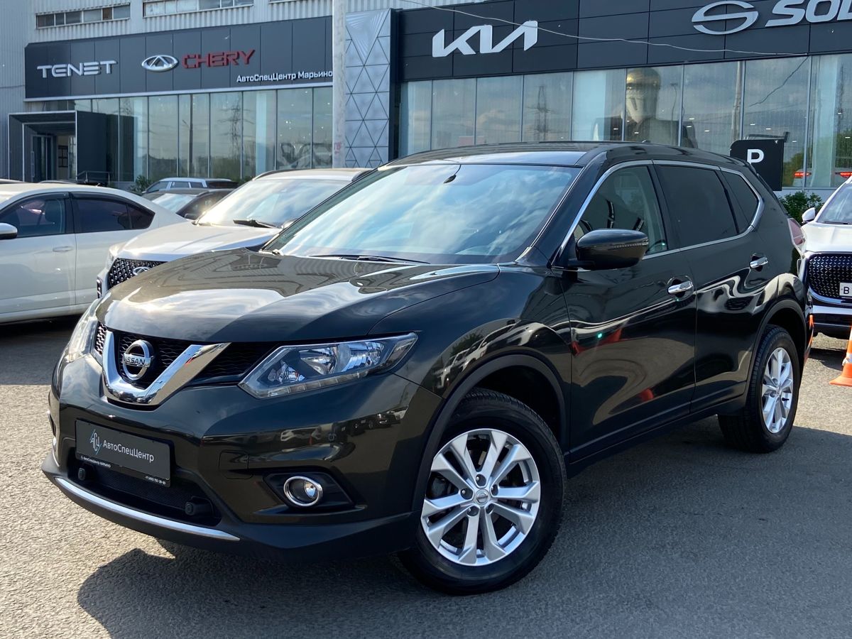 Nissan X-Trail III поколение (T32) 2.0 CVT 4WD (144 л.с.) SE ЯндексАвто Зелёный 2018 с пробегом 58 910 км