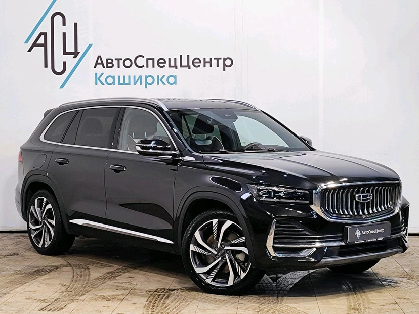 Автомобиль Geely Monjaro I поколение 2.0 AT 4WD (238 л.с.) Flagship (2023) Чёрный 2023 с пробегом 27 378 км