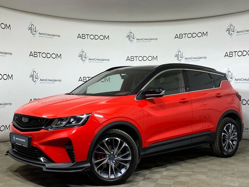 Автомобиль Geely Coolray I поколение 1.5 AMT (150 л.с.) Flagship Красный 2022 с пробегом 31 064 км