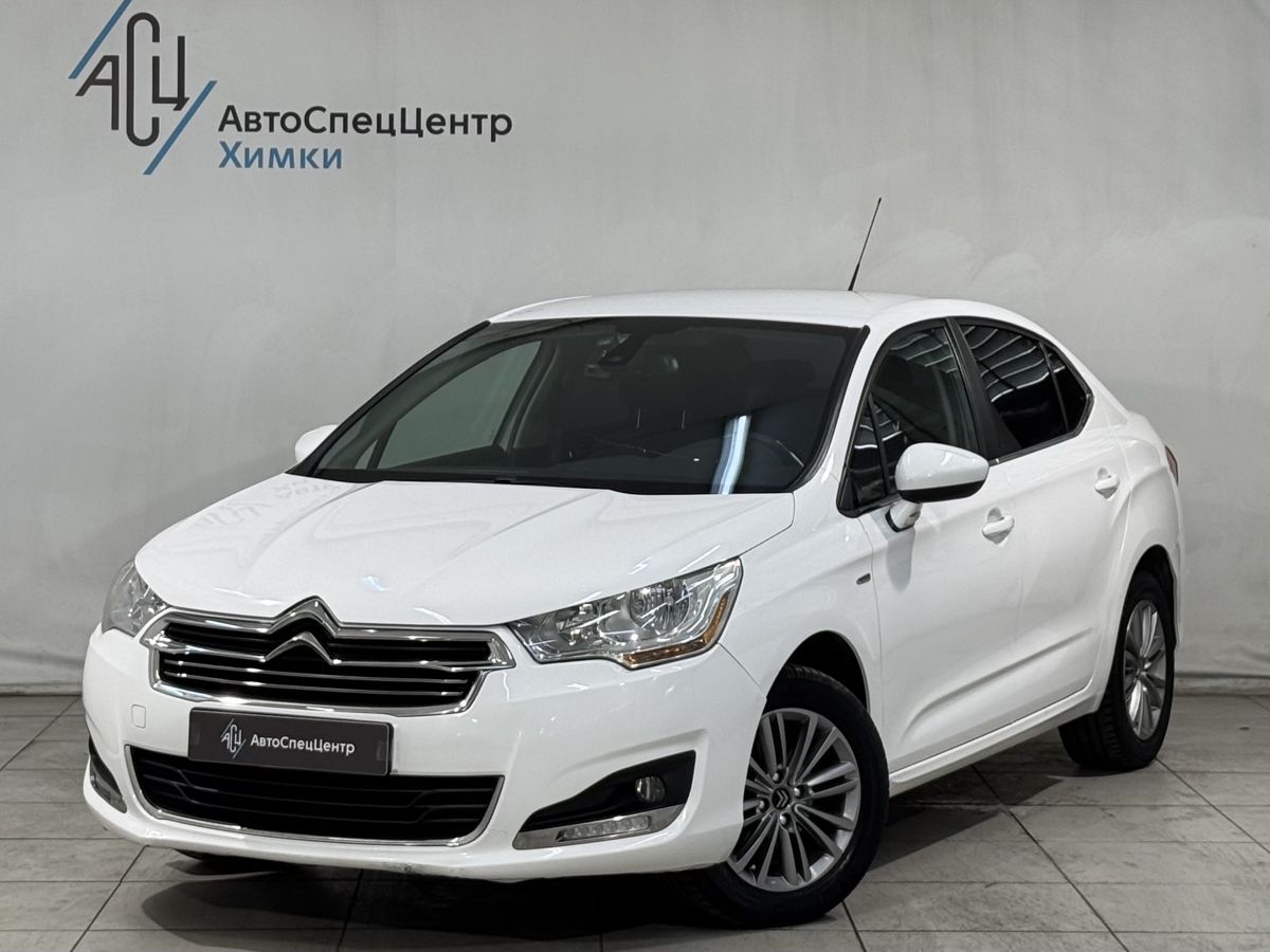 Citroen C4 II поколение 1.6 AT (120 л.с.) Exclusive + Белый 2015 с пробегом 85 000 км