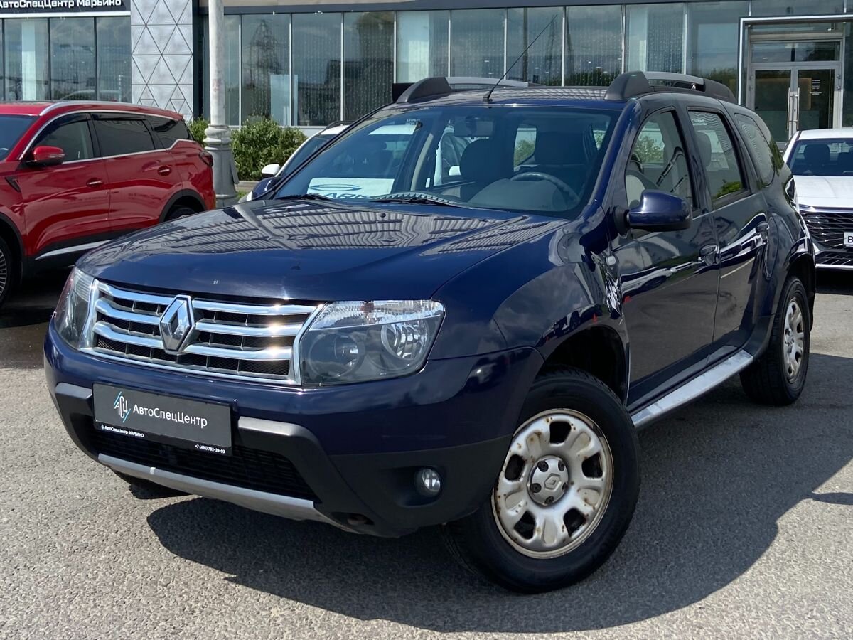 Renault Duster I поколение 2.0 MT 4WD (135 л.с.) Privilege Синий 2013 с пробегом 90 500 км
