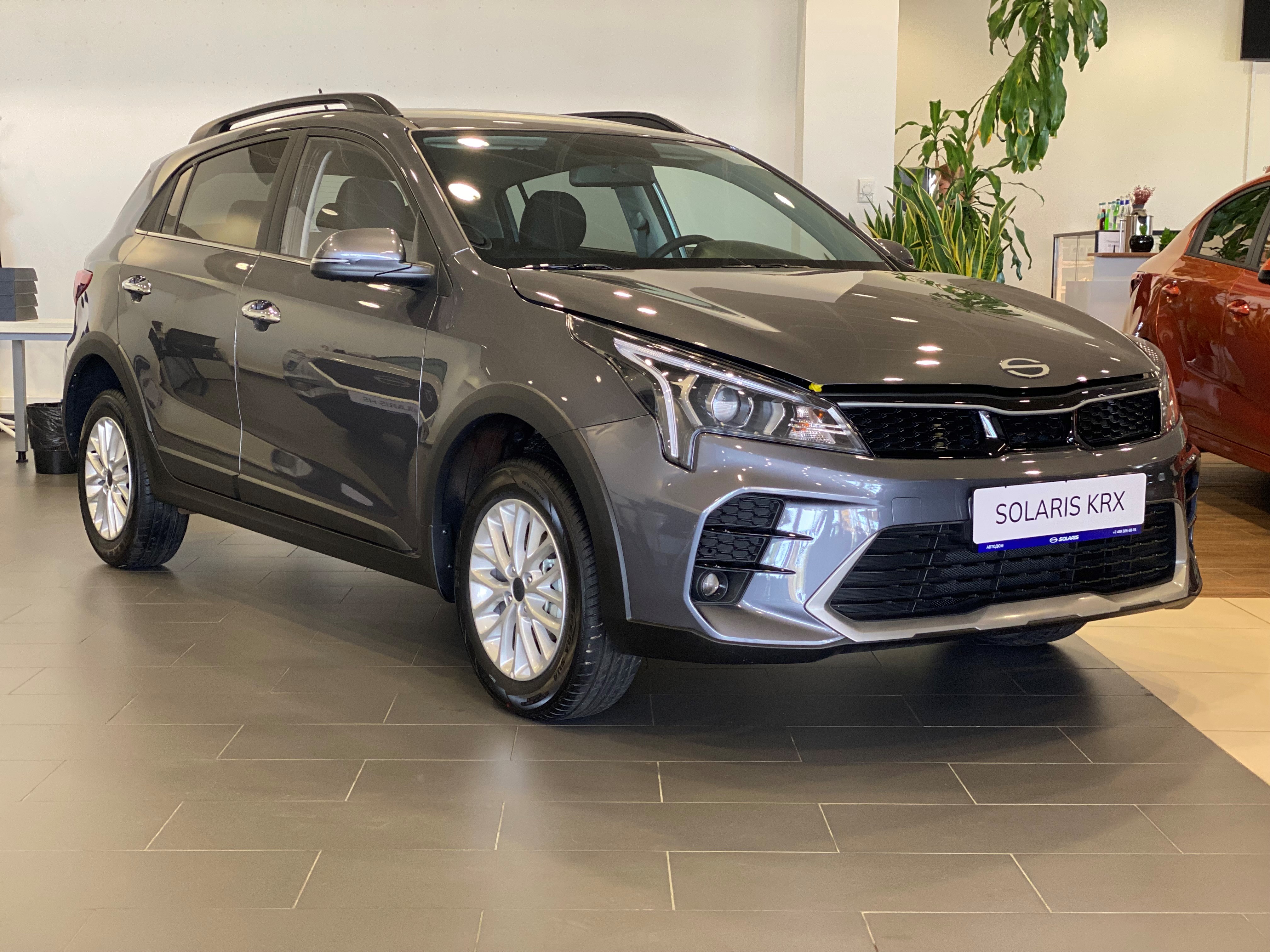 Solaris KRX I поколение 1.6 AT (123 л.с.) Люкс Серый 2025 новый