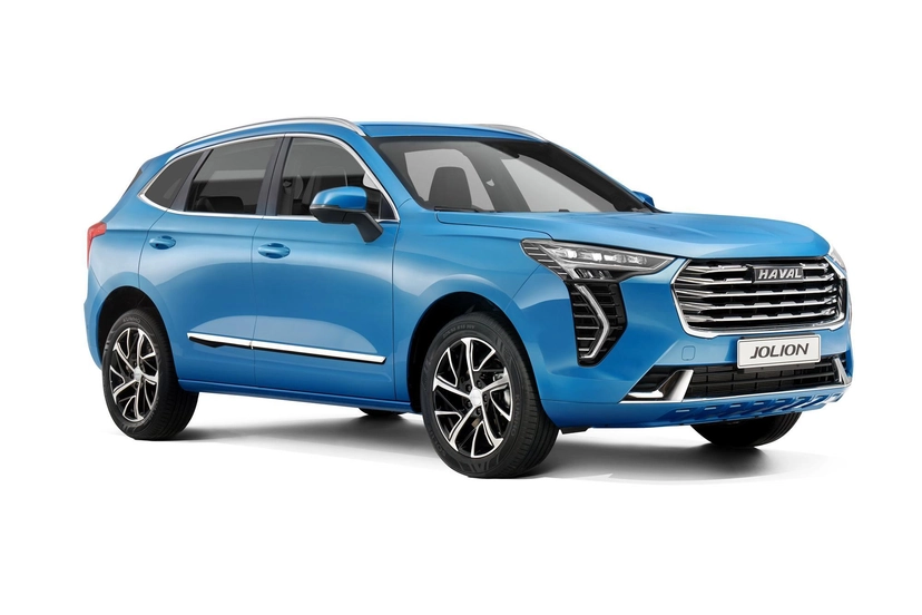 Автомобиль Haval Jolion I поколение 1.5 AMT 4WD (150 л.с.) Premium Голубой 2023 новый