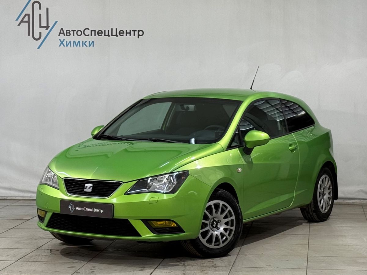 SEAT Ibiza IV [рестайлинг] 1.6 AMT (105 л.с.) Style Зелёный 2013 с пробегом 189 000 км