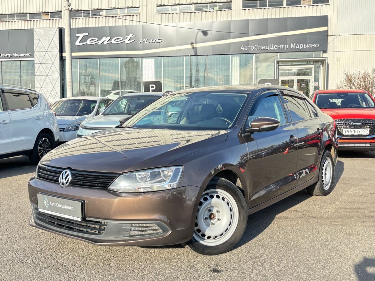 Volkswagen Jetta VI поколение 1.4 MT (122 л.с.) Comfortline Коричневый 2012 с пробегом 187 000 км